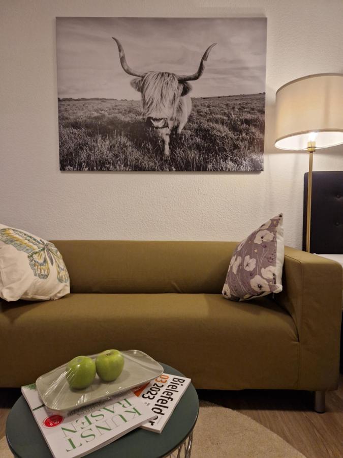 Stadt-Appartement Am Nordpark Bielefeld Exteriör bild
