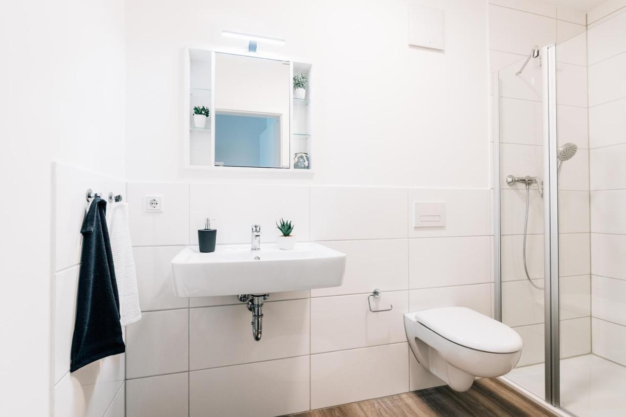 Stadt-Appartement Am Nordpark Bielefeld Exteriör bild